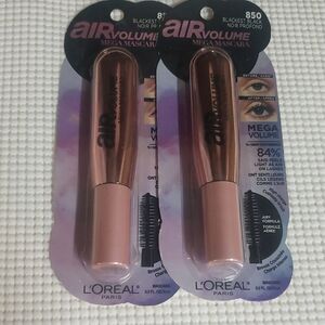 L'Oreal Air Volume Mega Mascara - Blackest Black
